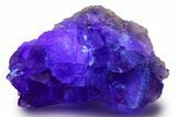 Purple Cubic Fluorite Crystal Cluster - Cave-In-Rock #260300-1